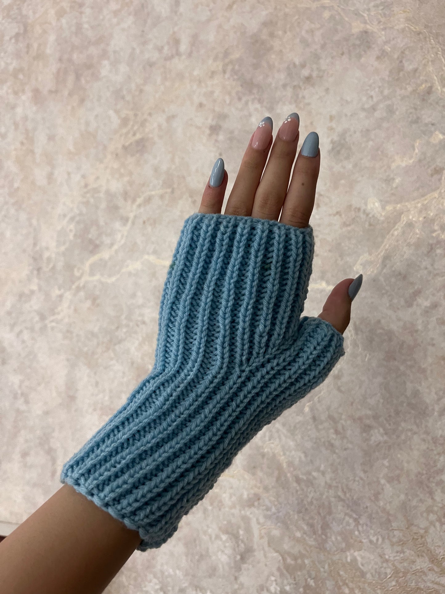 Baby Blue Hand Warmers