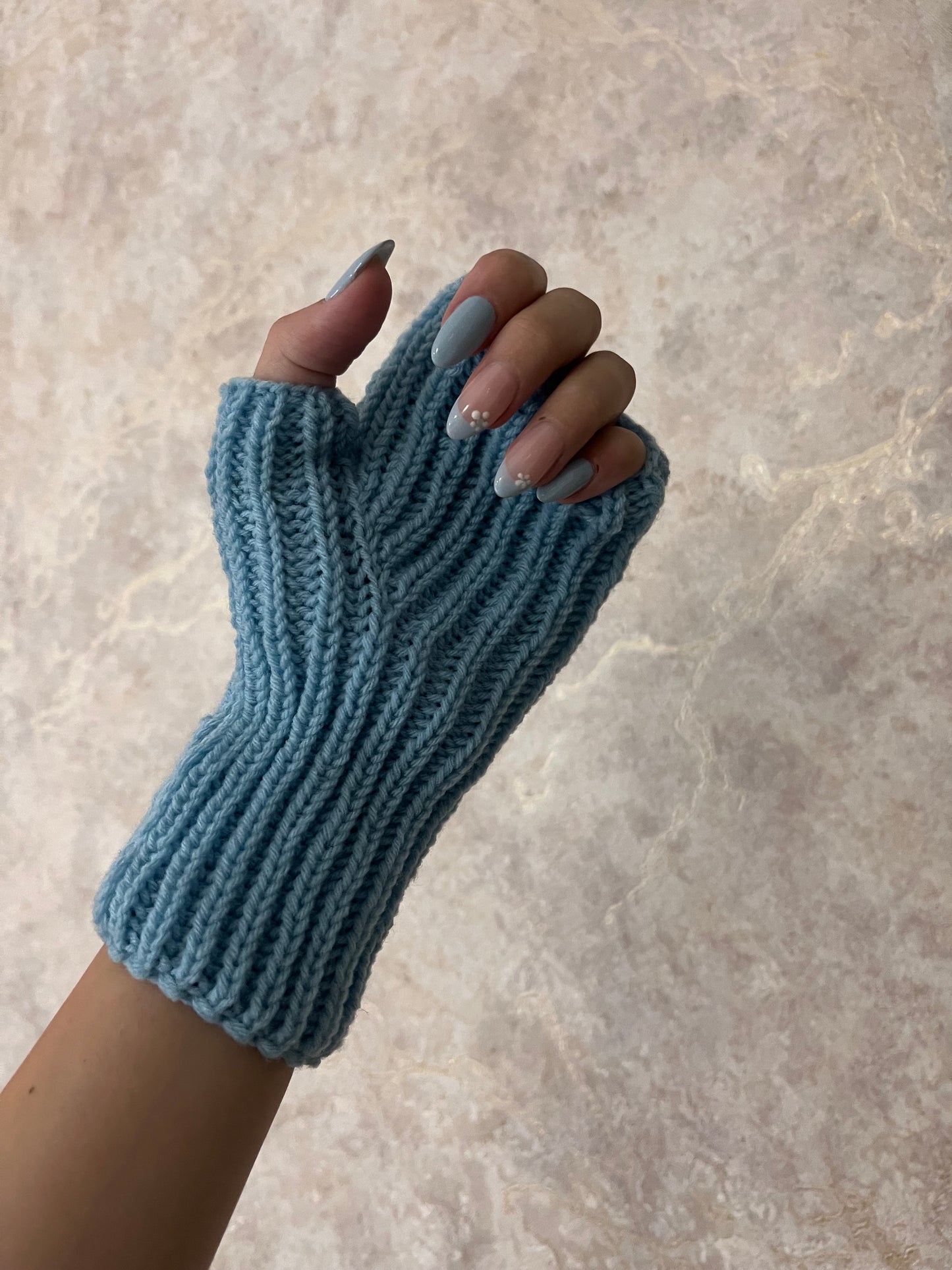 Baby Blue Hand Warmers