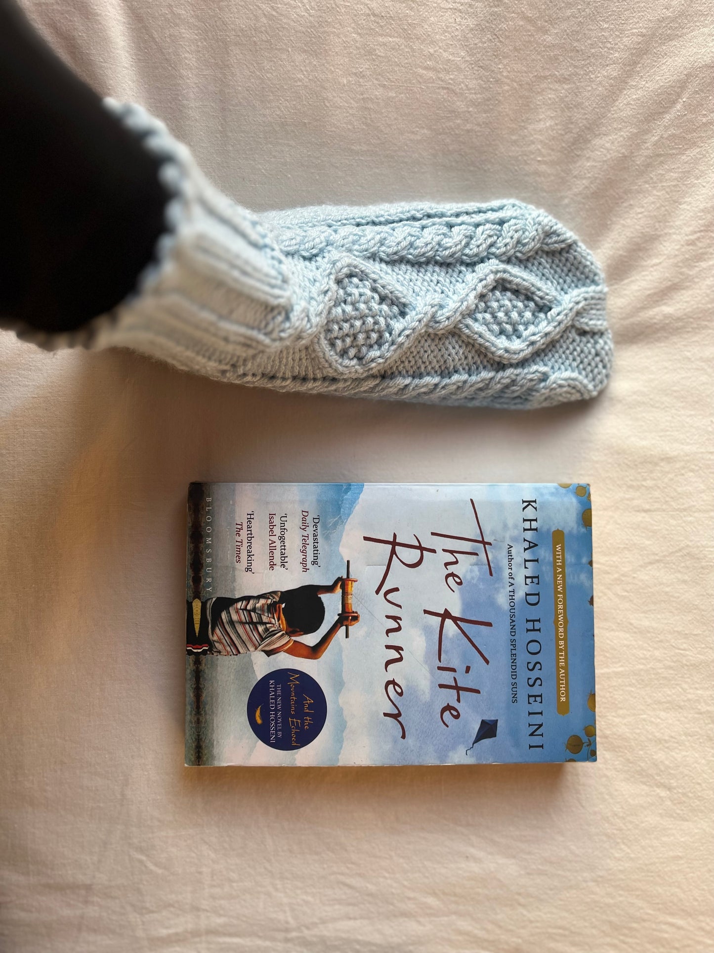 Blue Ankle Socks