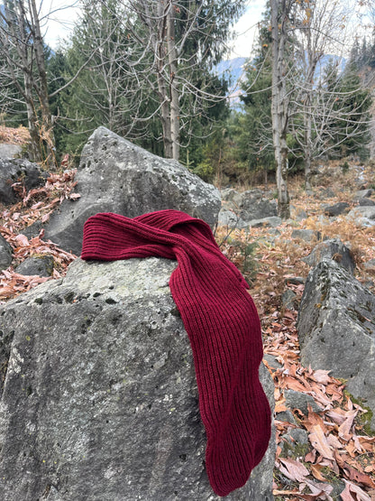 Christmas Red Muffler